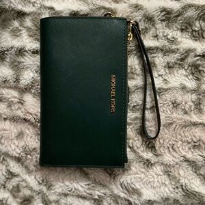 forest green Michael Kors wallet